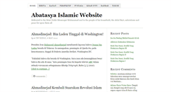 Desktop Screenshot of abatasya.net